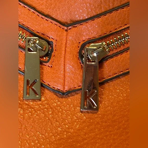 Kate Landry Vibrant Orange Shoulder Bag - Picture 15 of 16